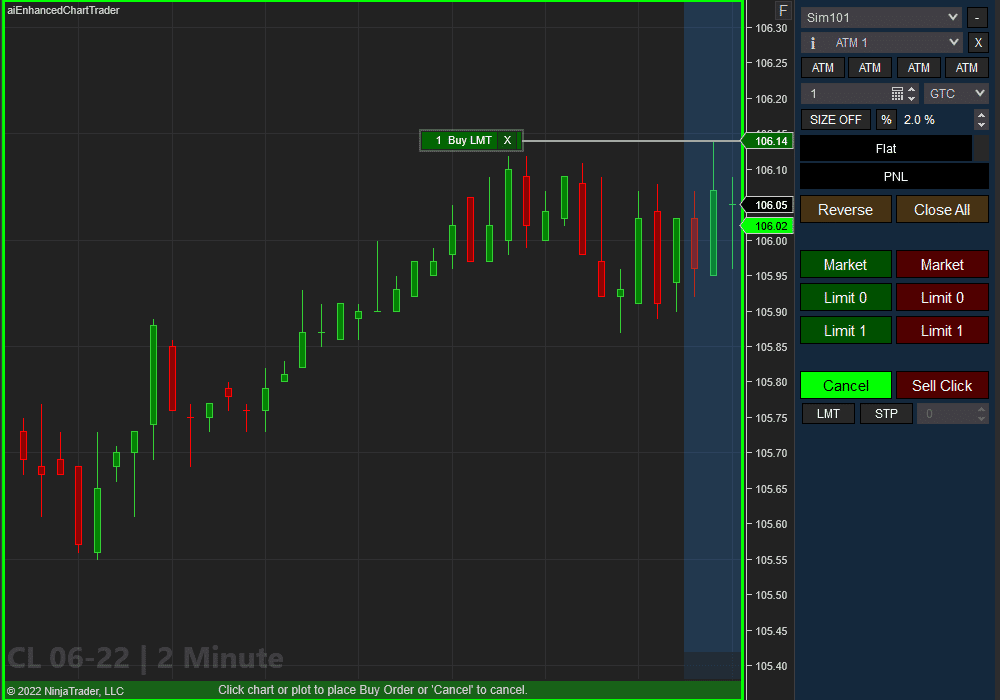 Essential Chart Trader Tools - CL 2 Minute | Affordable Indicators – NinjaTrader Essential Chart Trader Tools - CL 2 Minute