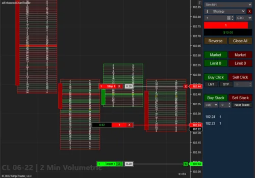 Order Flow Entry Orders screenshot