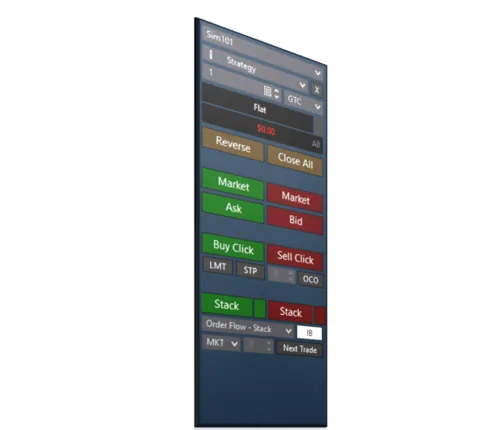 Order Flow Entry Orders screenshot