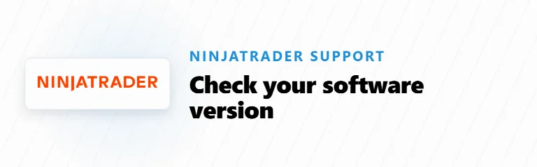 How to Update NinjaTrader 8 (and Check Your Version)