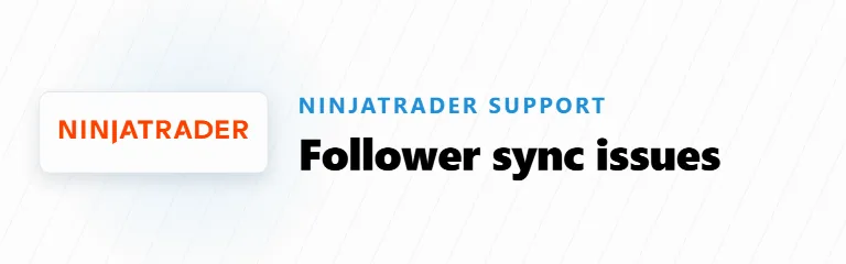 Troubleshooting Follower Account Sync Issues