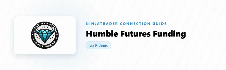 How to Connect Humble Futures Funding to NinjaTrader 8